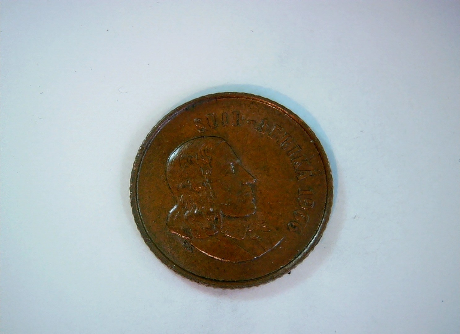 South Africa 1966 1c South Africa 1 Cent (Jan van Riebeeck / birds on branch) Co