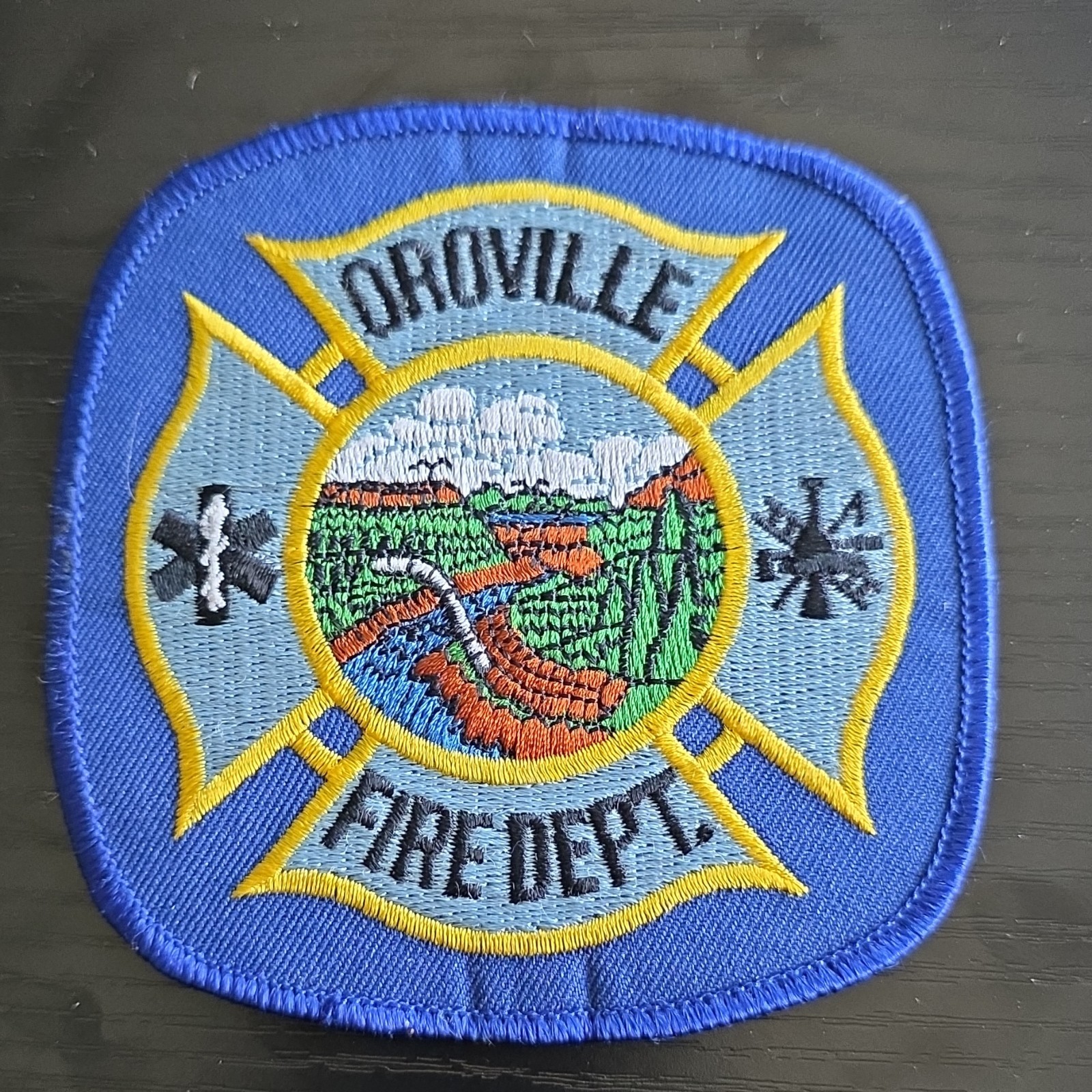 CA - Oroville Fire Department Firefighting & Rescue Patch Collectible