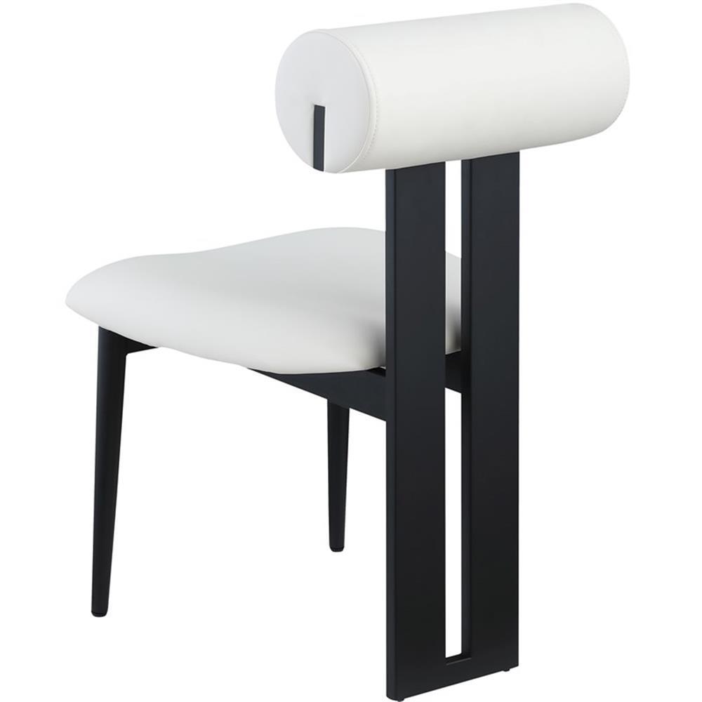 Meridian Furniture Dario Cream Vegan Leather Dining Chair (Set of 2)