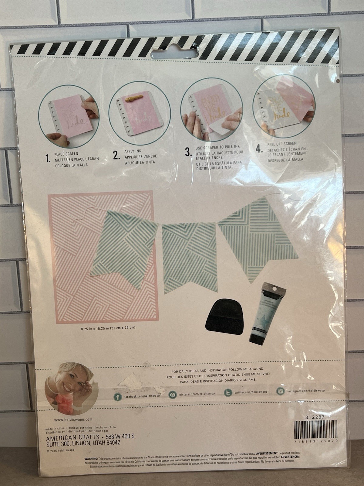 Heidi Swapp Art Screen Paper #312287