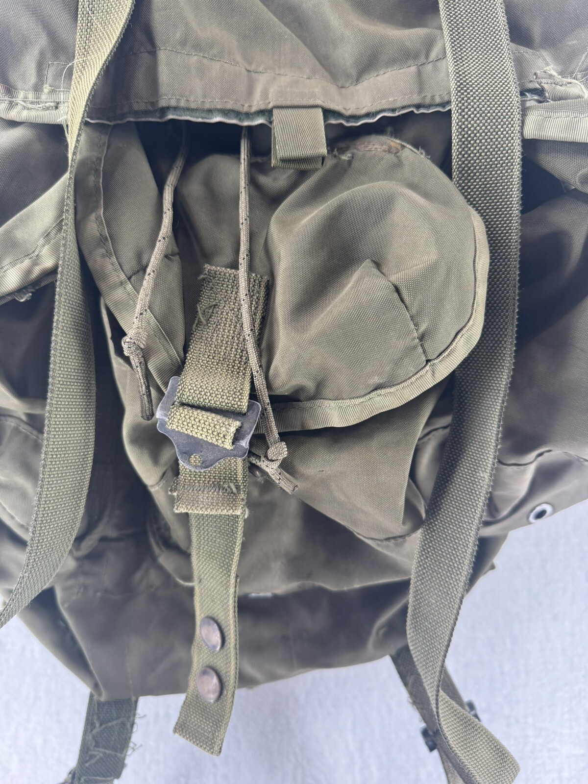 USGI LC-1 Alice Combat Field Pack Without Frame - Nylon Medium Backpack OD Vtg