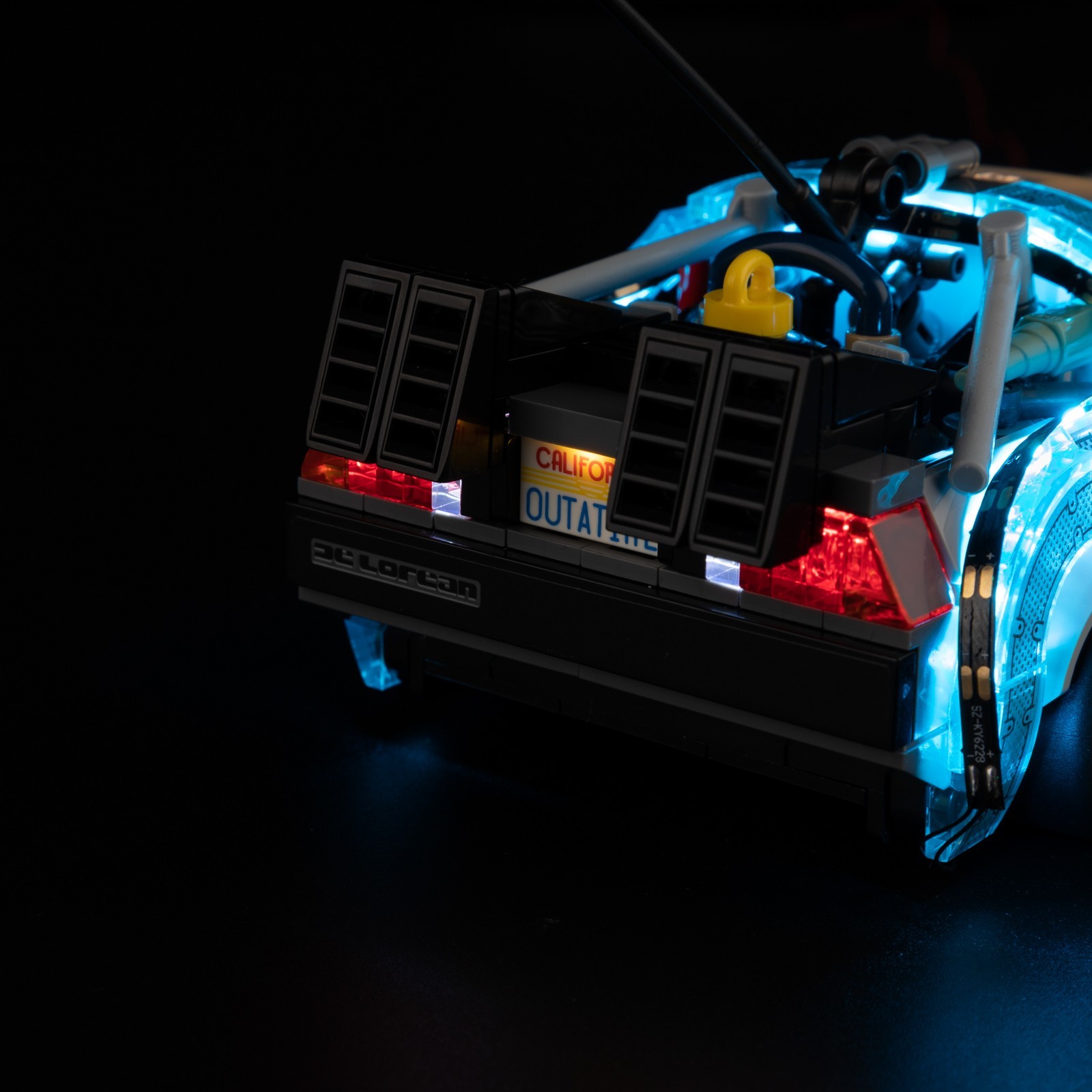 LED Light Kit for LEGO® Time Machine from Back to the Future 77256
