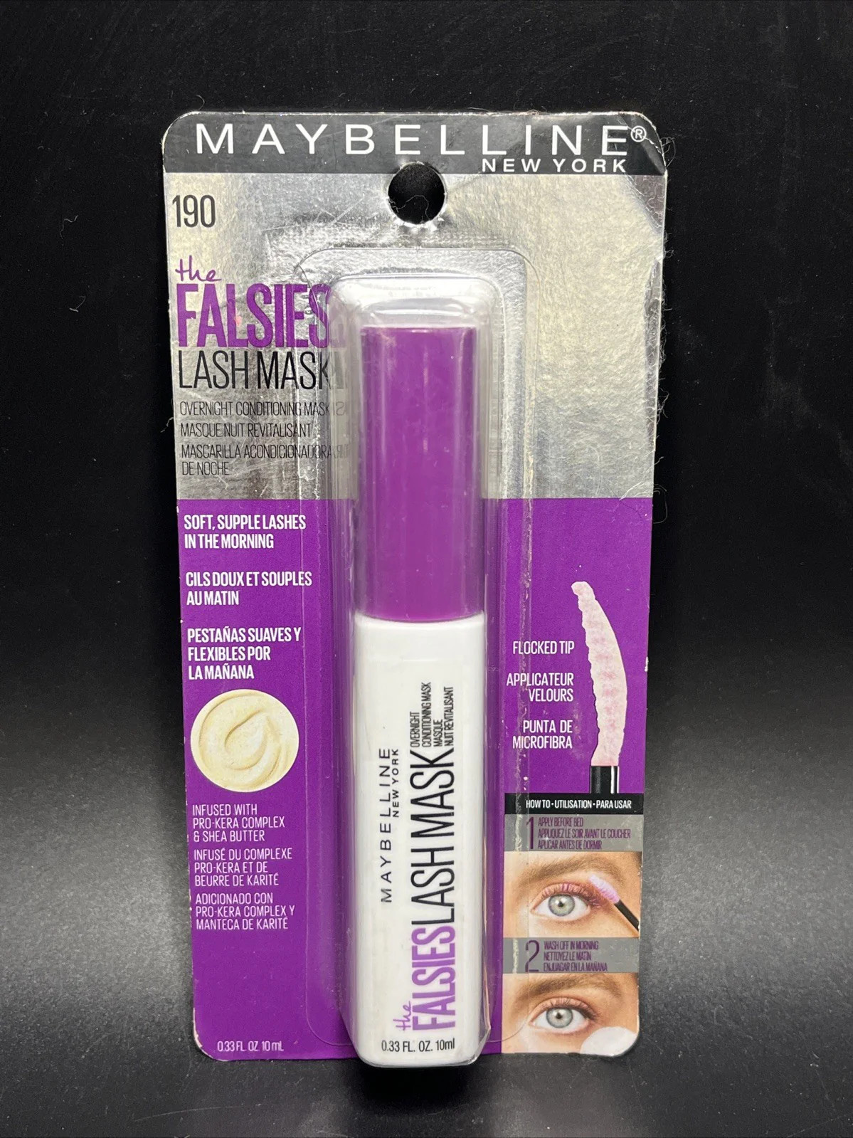 Maybelline The Falsies Lash Mask Eyelash Conditioner, Soft Lashes #190