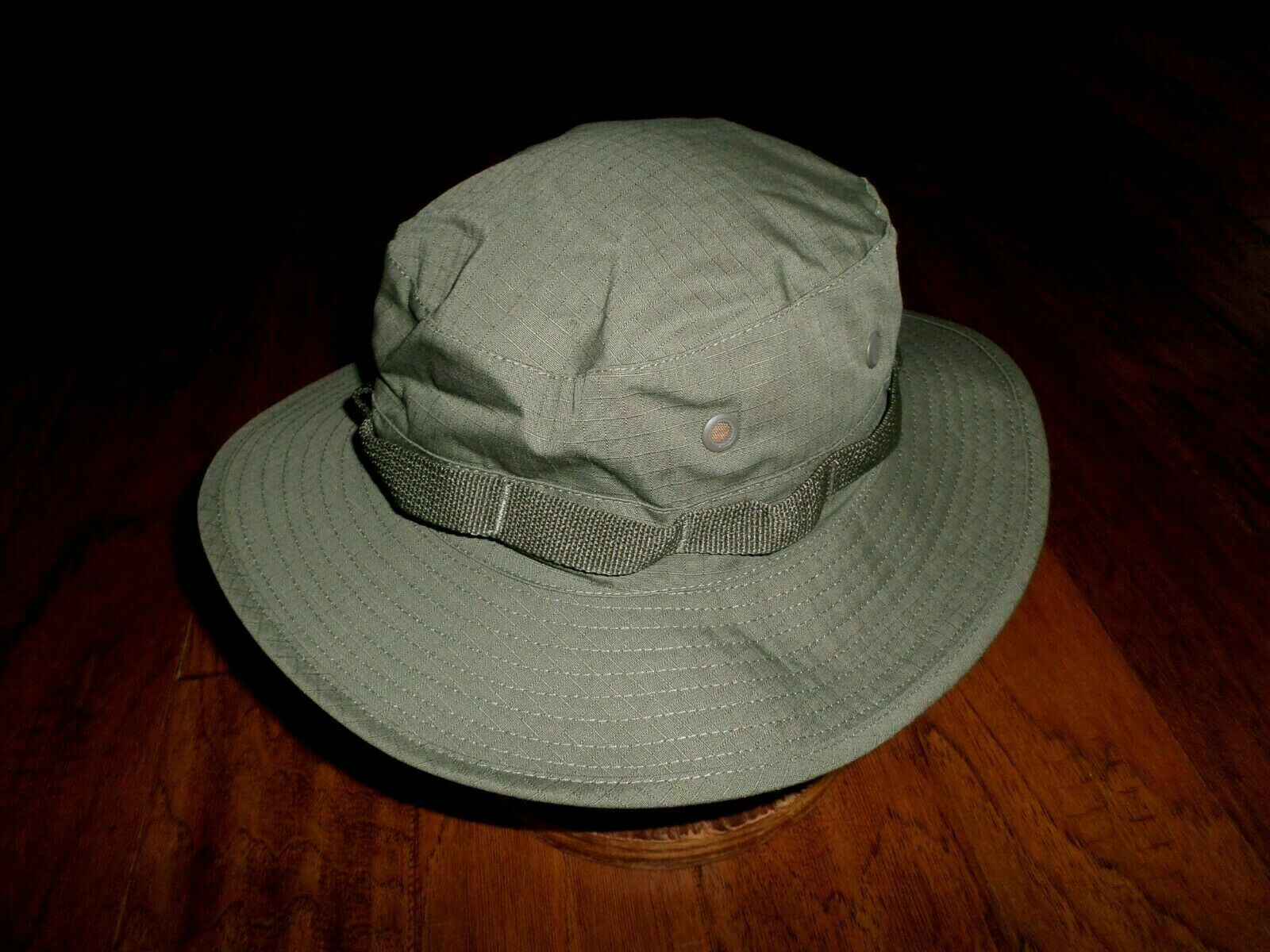 OD GREEN VIETNAM MILITARY TYPE II JUNGLE BOONIE HAT REPRODUCTION X-LARGE 7 3/4