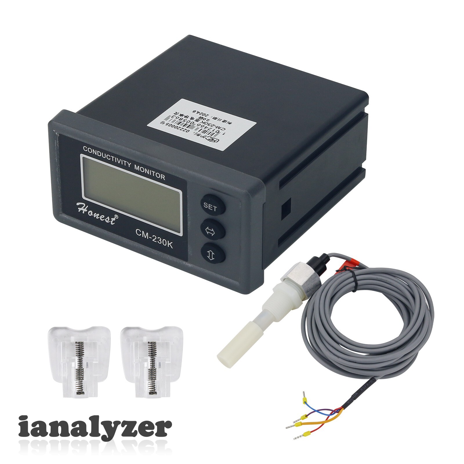 CM-230K 220V Online Conductivity Meter Water Conductivity Meter w/Electrode