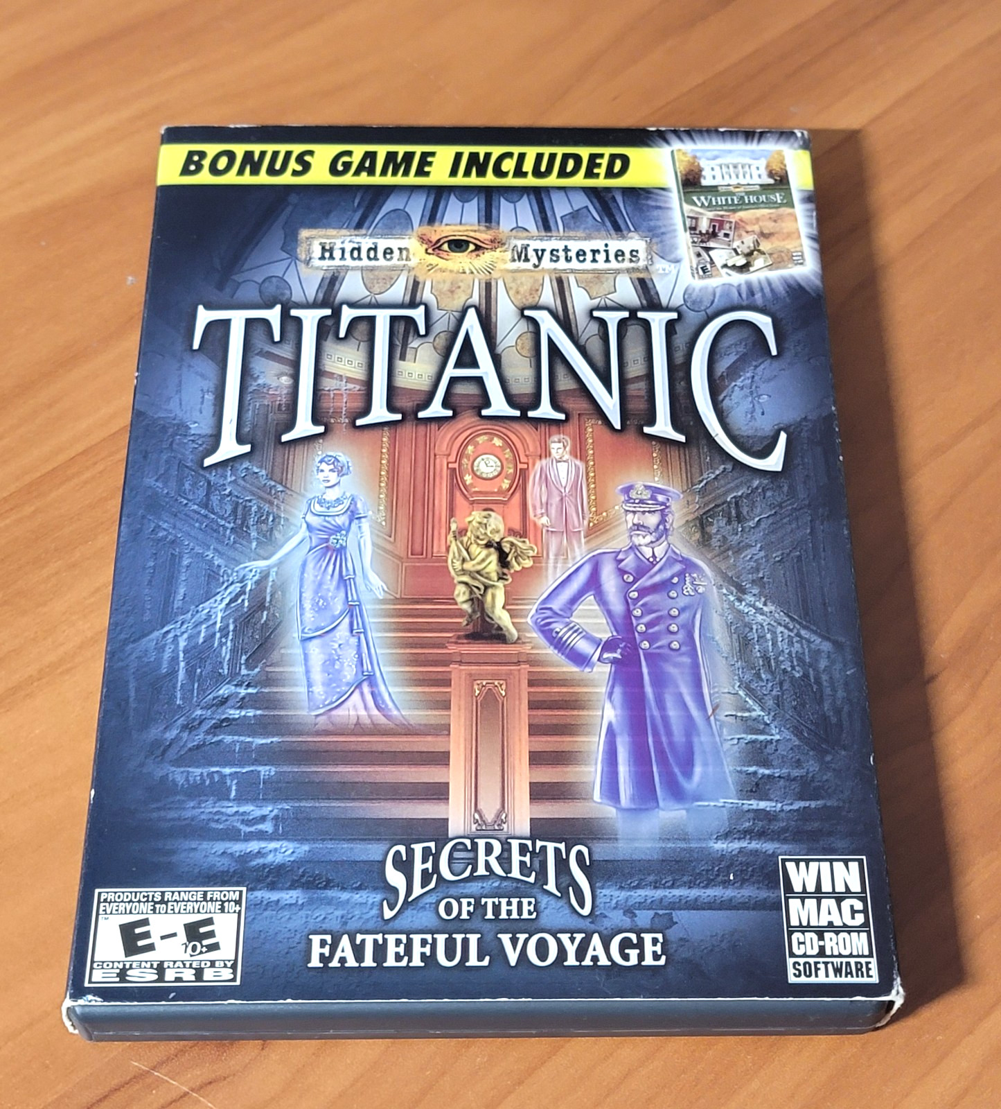 Hidden Mysteries Titanic Secrets Of The Fateful  Voyage +The White House PC Game