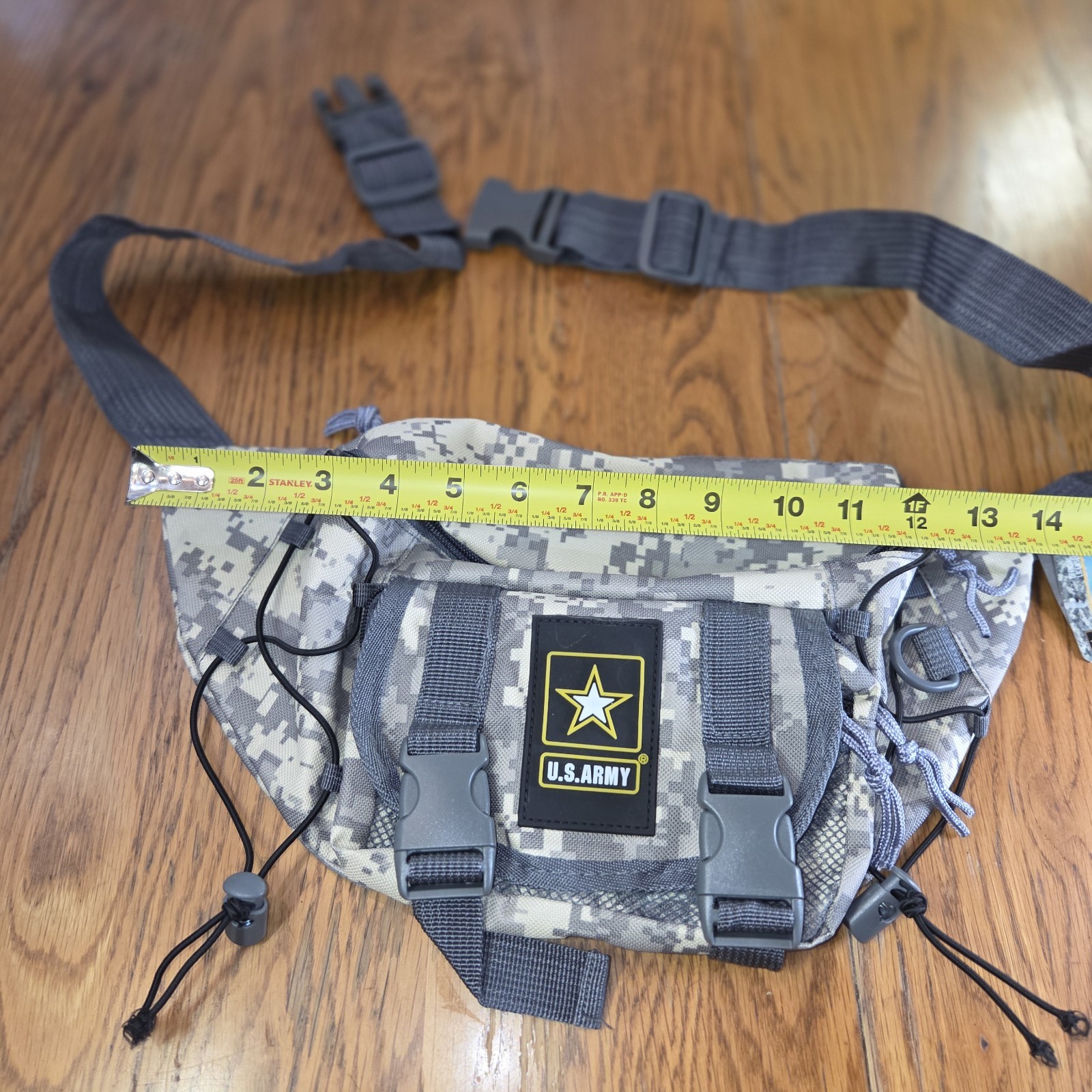 NWT US Army camo belt bag