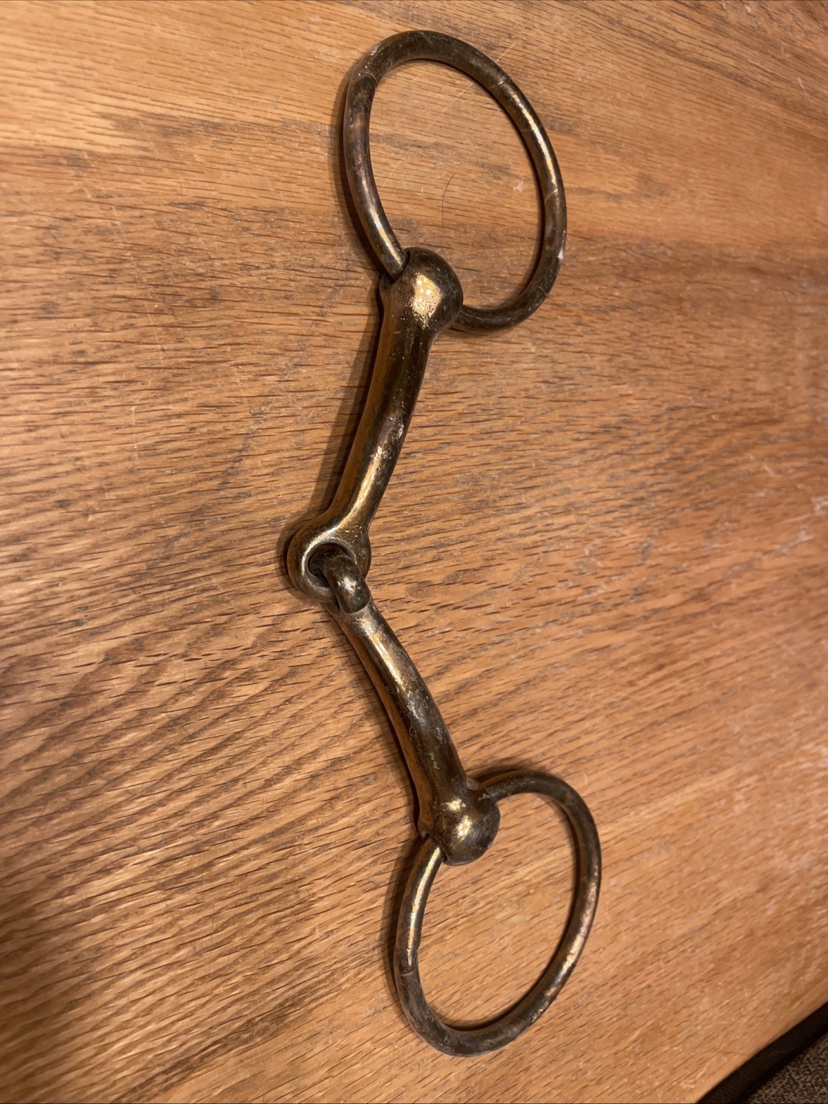 Loose Ring Snaffle O Ring Bit 5.5 Inches Mouth 3inches Cheeks
