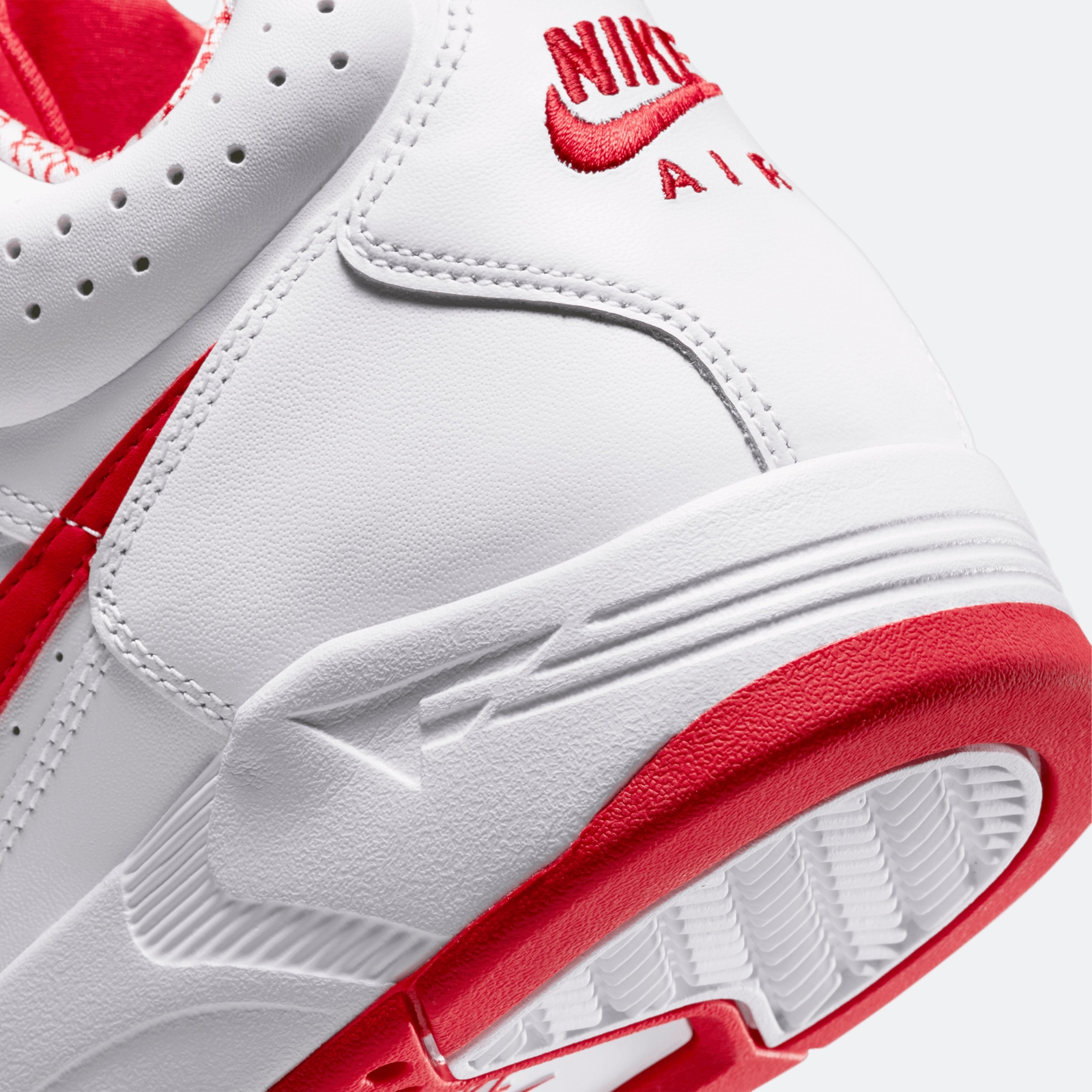 Nike Air Flight Lite Mid Scottie Pippen White University Red DJ2518-101 Men's