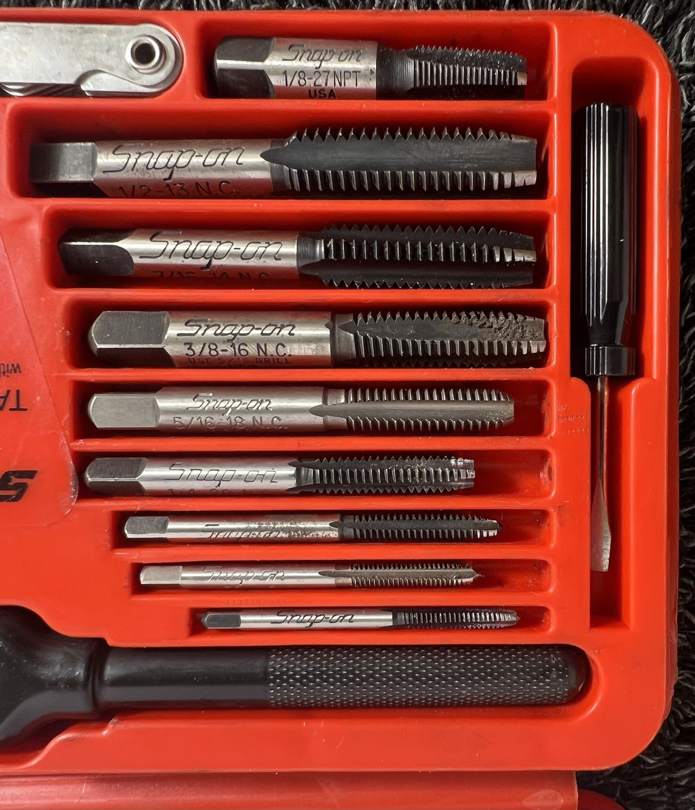 Snap-on 41pc TD24-25 Tap & Dye Set *Complete*