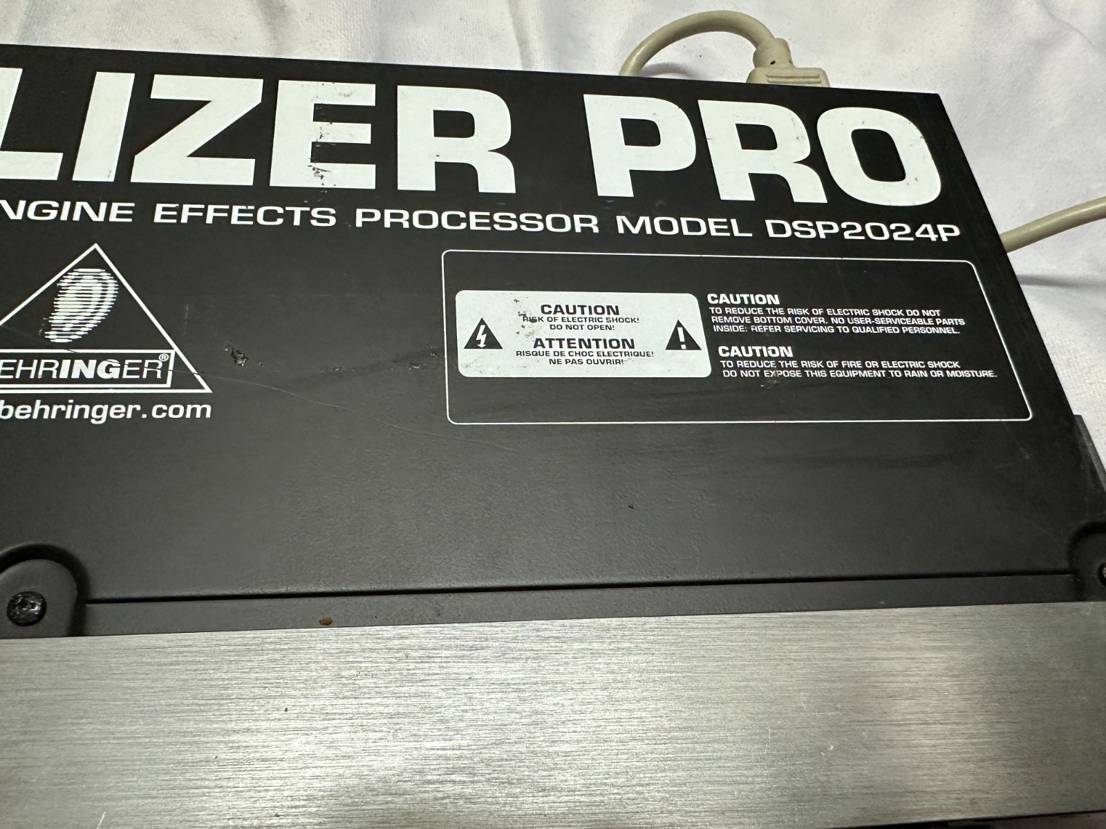 Behringer Virtualizer Pro DSP2024P 24 Bit Digital Multi Effect 24 - USED/WORKS