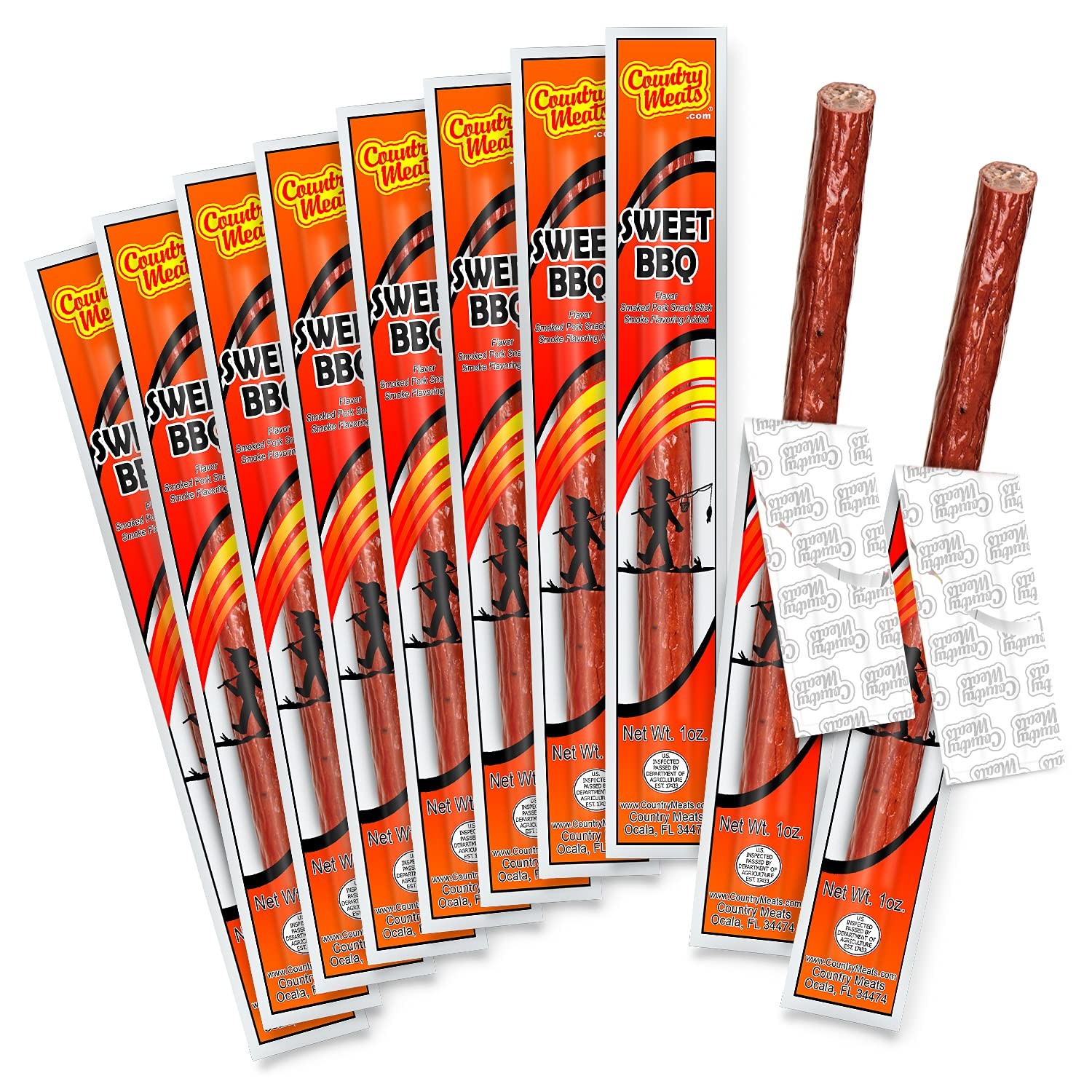 , Meat Sticks, USDA Certified, 0 Trans Fat, Low Carb, High Protein, Keto Snac...