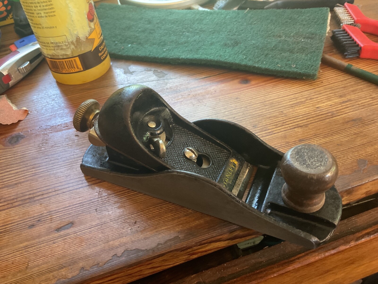 Stanley No. G12-220 Block Plane - Made in England, excellent condition