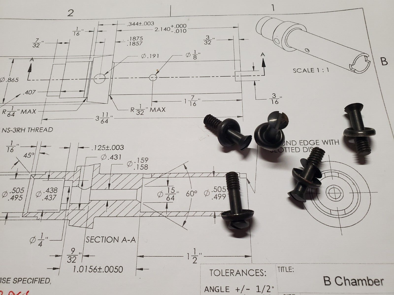 Benjamin 310,312,317,710, 720 Stock Screw