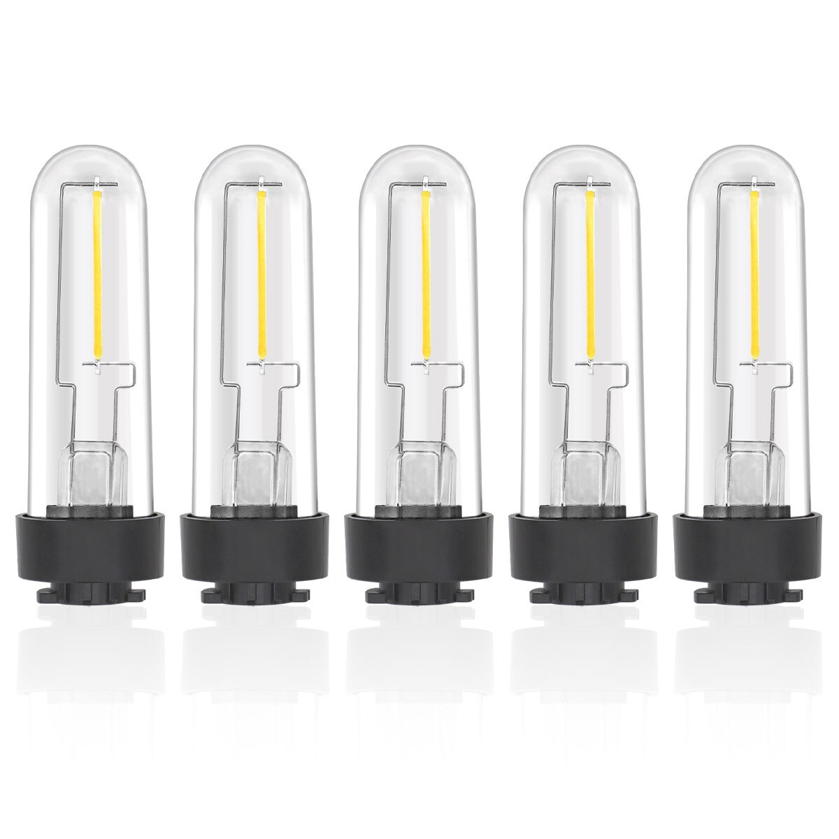 Solar Pathway Light Bulbs, Solar Lightbulb Outdoor for Hampton Bay, Pack of 5