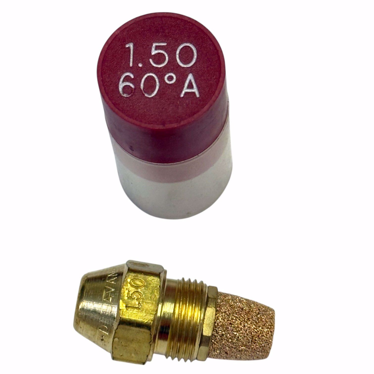 DELAVAN 1.50 GPH 60° A HOLLOW CONE NOZZLE W/ SINTERED FILTER