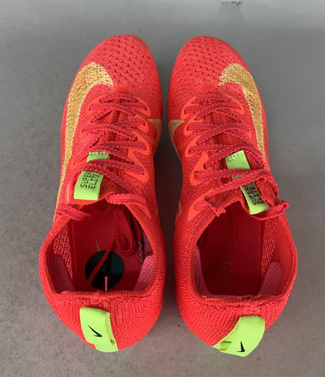 NEW Nike Zoom Superfly Elite 2 FK Track Spikes Crimson Mens Size 4 FZ9662-600
