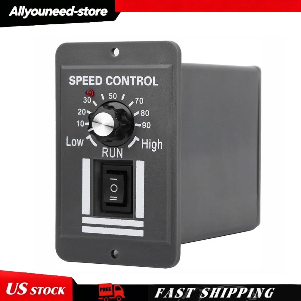 40A PWM DC Motor Speed Controller 12V 24V 36V 48V Variable Speed Switch Reverse