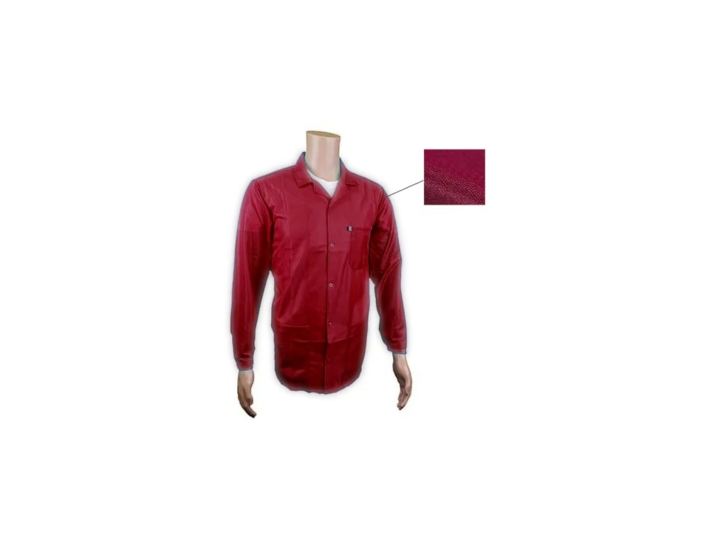 Transforming Technologies JKC9023SPMR - ESD Jacket, 3/4ths Length, Lapel Collar,