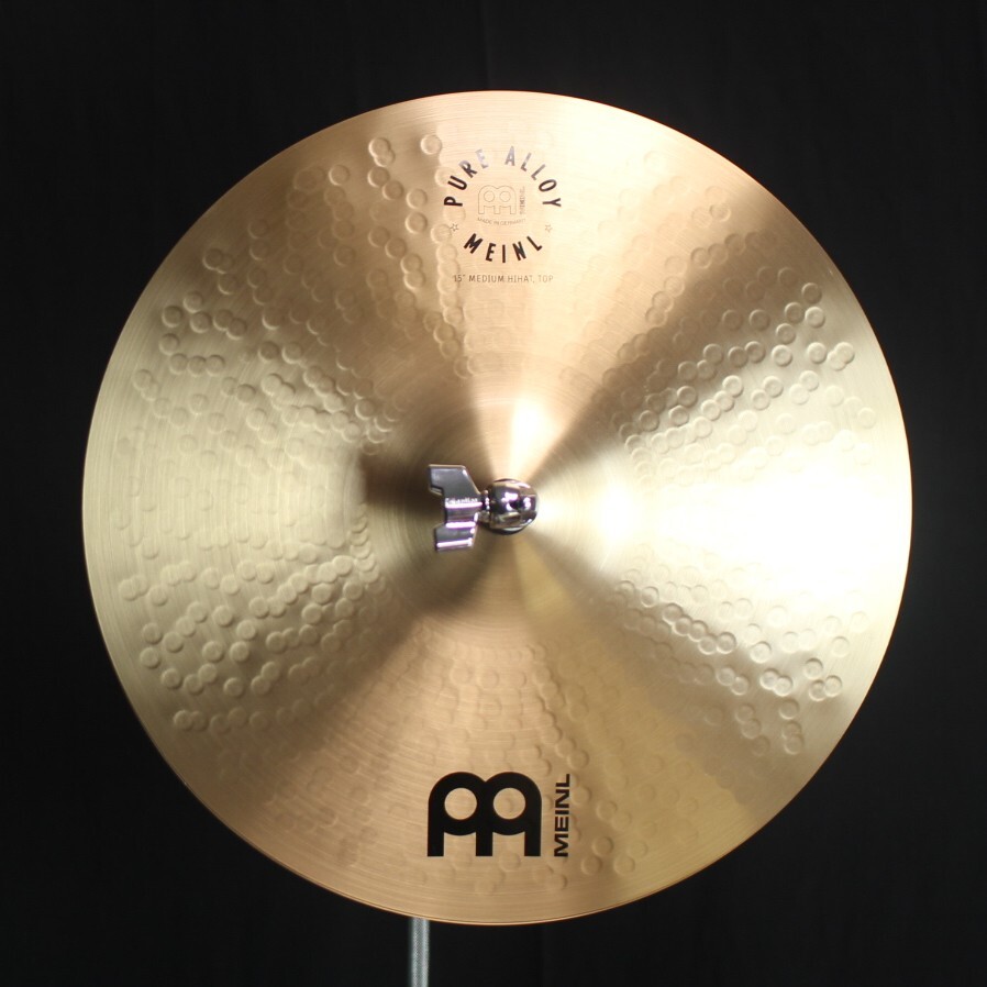 Meinl 15" Pure Alloy Medium Hi Hats - 1132g/1308g (video demo)