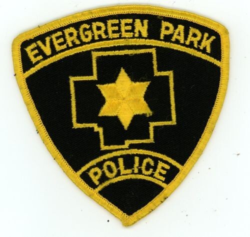 ILLINOIS IL EVERGREEN PARK POLICE NICE SHOULDER PATCH SHERIFF