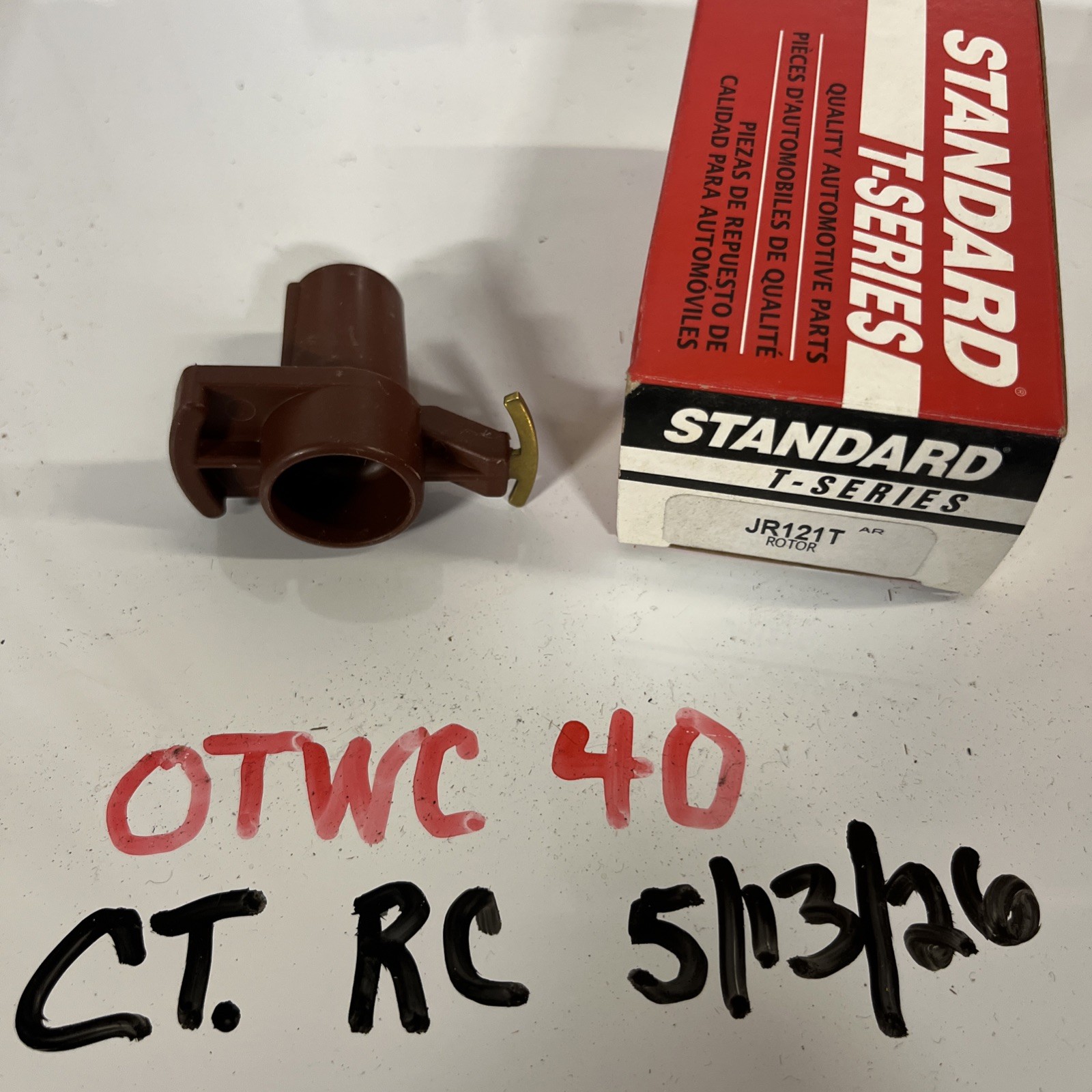Standard Ignition JR121T Distributor Rotor New Old Stock NIB