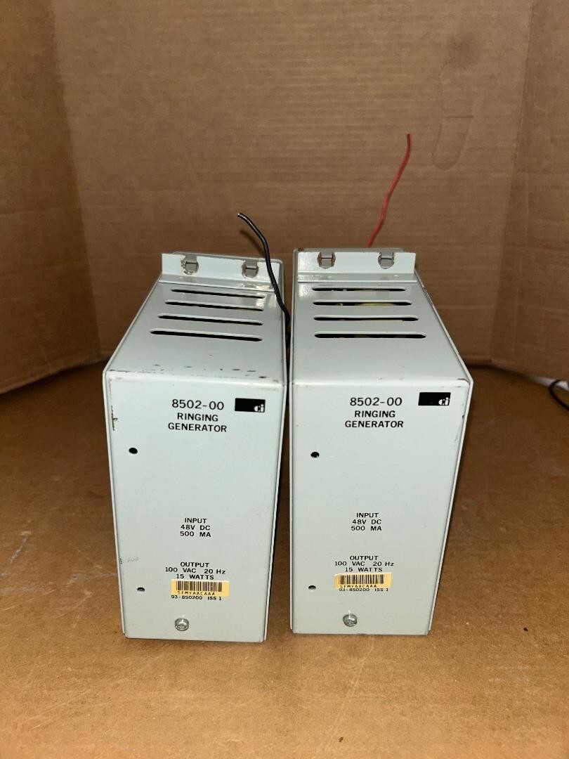 Qty.2 Charles 8502-00 Ringing Generator