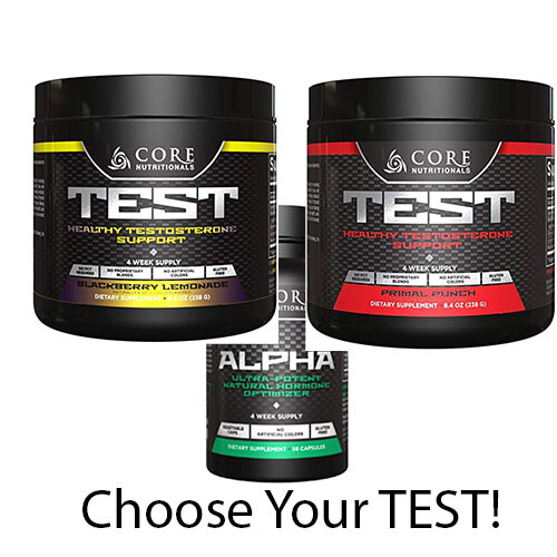 Core Nutritionals Core Test & Core ALPHA Testosterone Sale - ORIGINAL FORMULA!