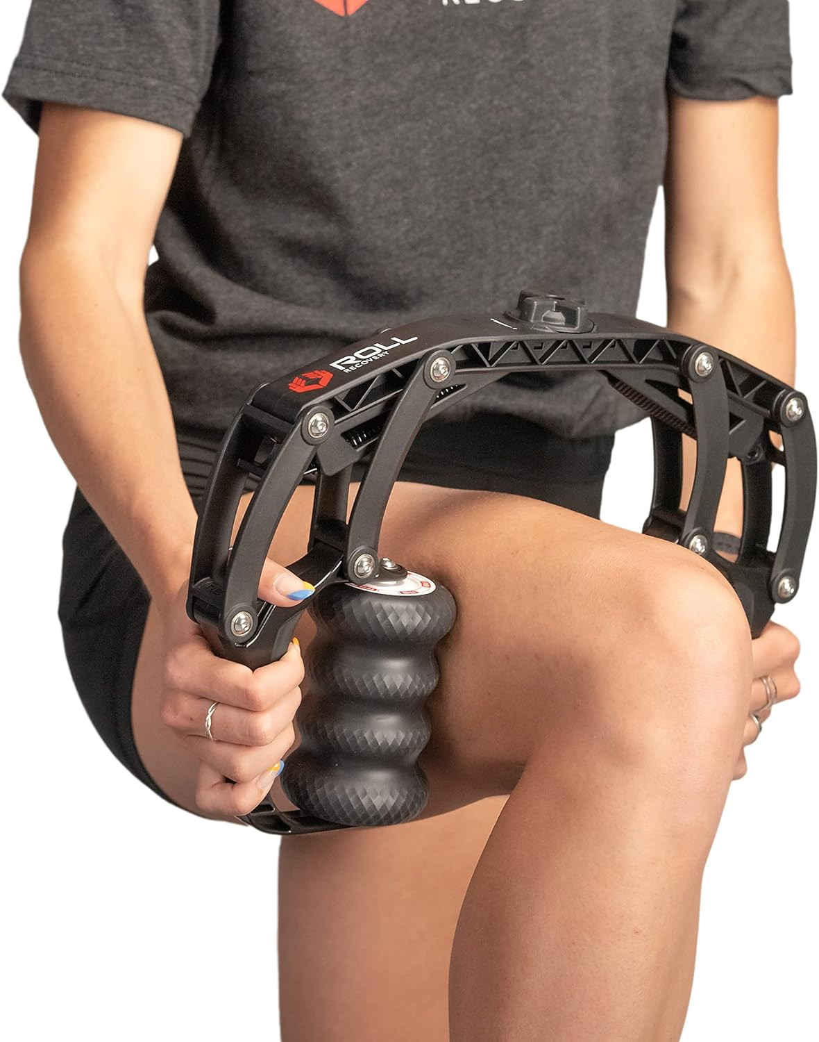 R8 plus (Carbon Black) - Deep Tissue Massage Roller