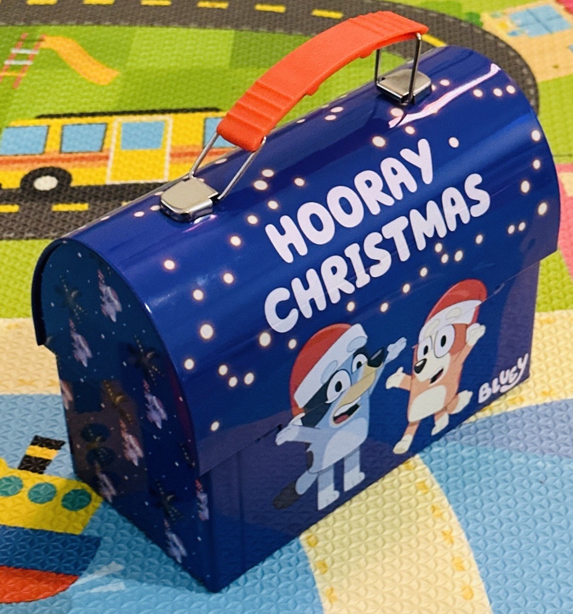 Bluey Workman's Style Tin Carry all