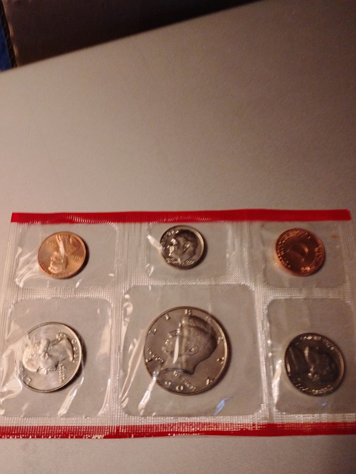 1990 Uncirculated Coin Set U.S Mint Original Government Packaging OGP