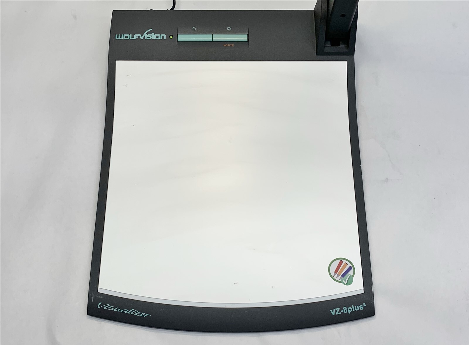 Wolfvision VZ-8Plus2 Document Folding Visualizer Overhead Projector w/AC Adapter