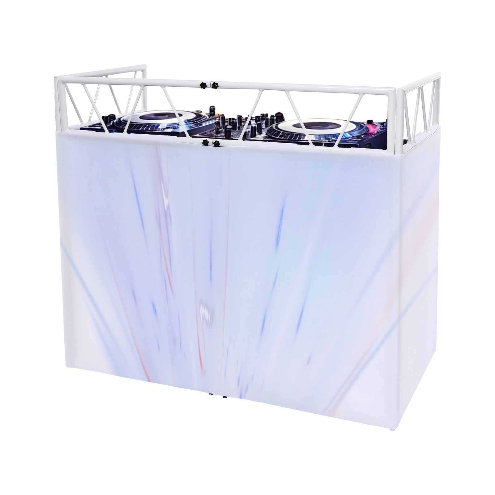Aluminum Visualizer Standing DJ Table, DJ Controller Stand, DJ Table Station