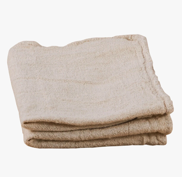 Natural Shop Towels 14″ X 14″  Cleaning Rags Office (Beige Cotton) Packs of 150