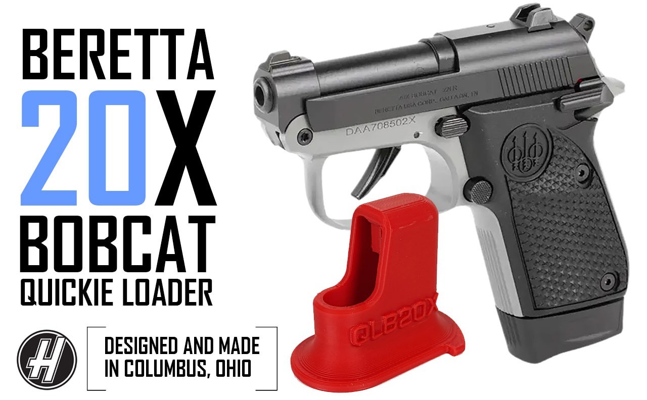 Beretta 20X Bobcat 22LR Magazine Speed Loader, Hilljak Quickie Loader QL20X