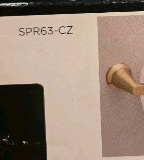 Delta Sparrow Accessory Set SPR63-CZ , Towel Ring, Toilet Brackets