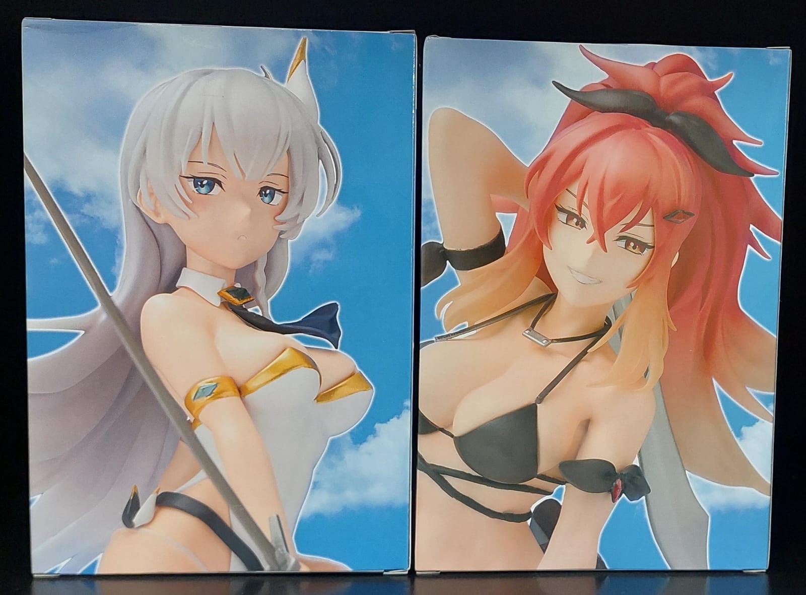Katainaka no Ossan Kenja ni Naru Splash Girls Figure Set Alicia & Surena Konami