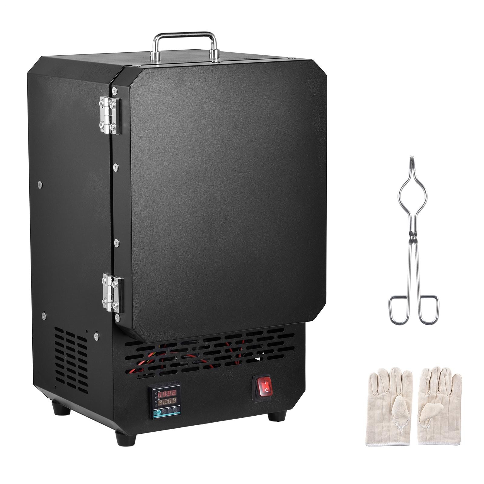 Tabletop Kiln Melter 1500W Electric Melting Furnace for Wax Casting Metal USA-