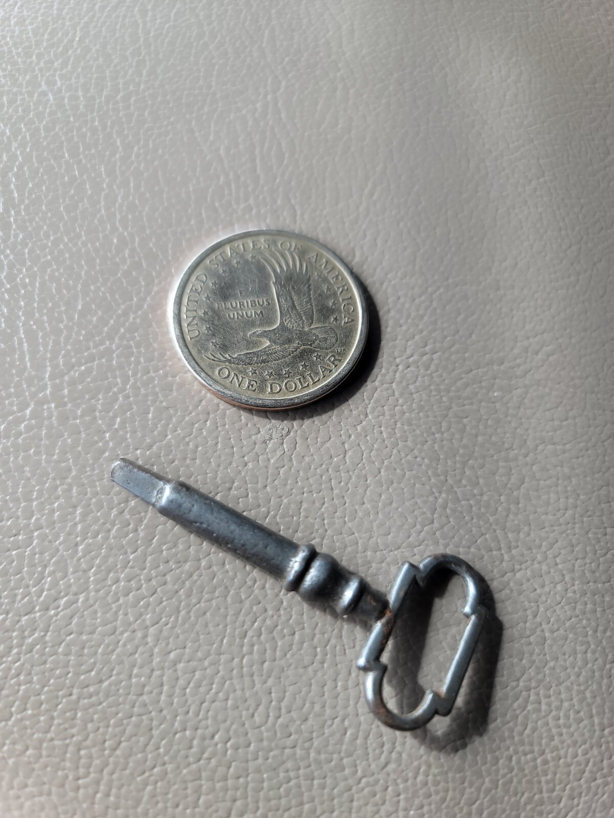 Old Miniature Clock Key ☆ Antique Key!
