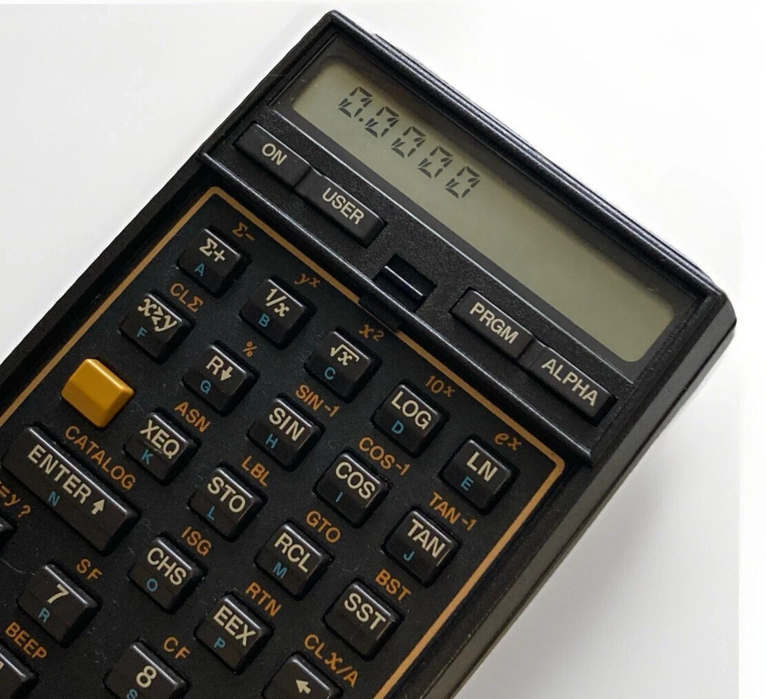 Hewlett Packard HP 41CV calculator
