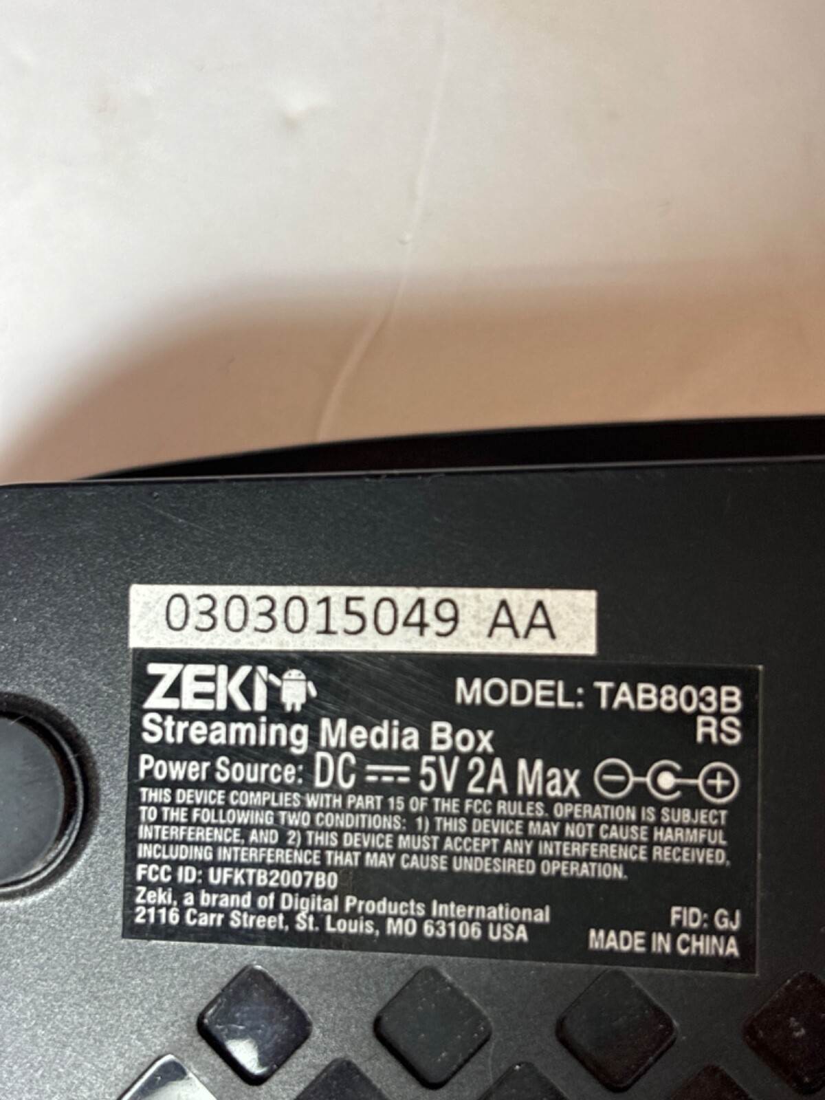 Rate Zeki Streaming box no cords untested