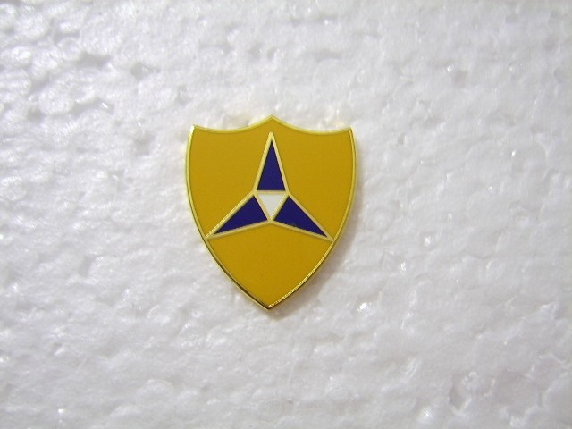 ARMY DI DUI UNIT CREST INSIGNIA -3rd CORPS:F4-K8