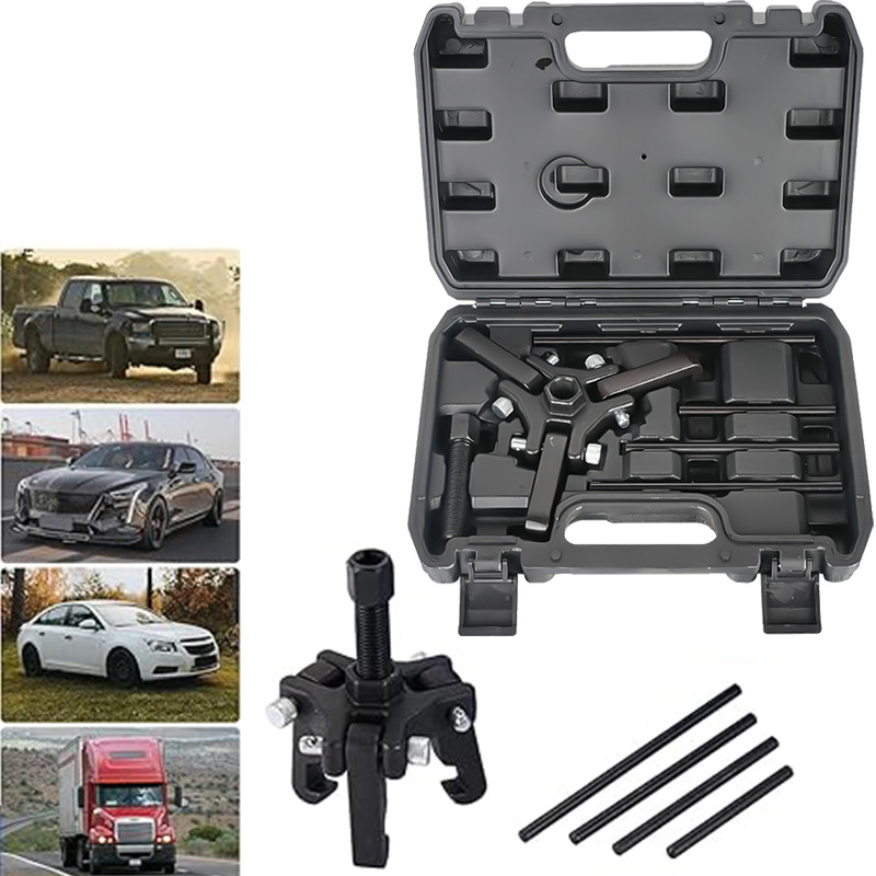 Harmonic Balancer Puller Kit, Adjustable 3-Jaw Puller for Removing Harmonic Damp