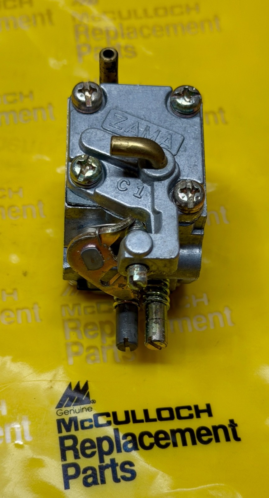 NOS OEM McCulloch Power Mac 310, 320, 330, 340  Zama C1 Carb. PN 94496 (Bin 89)