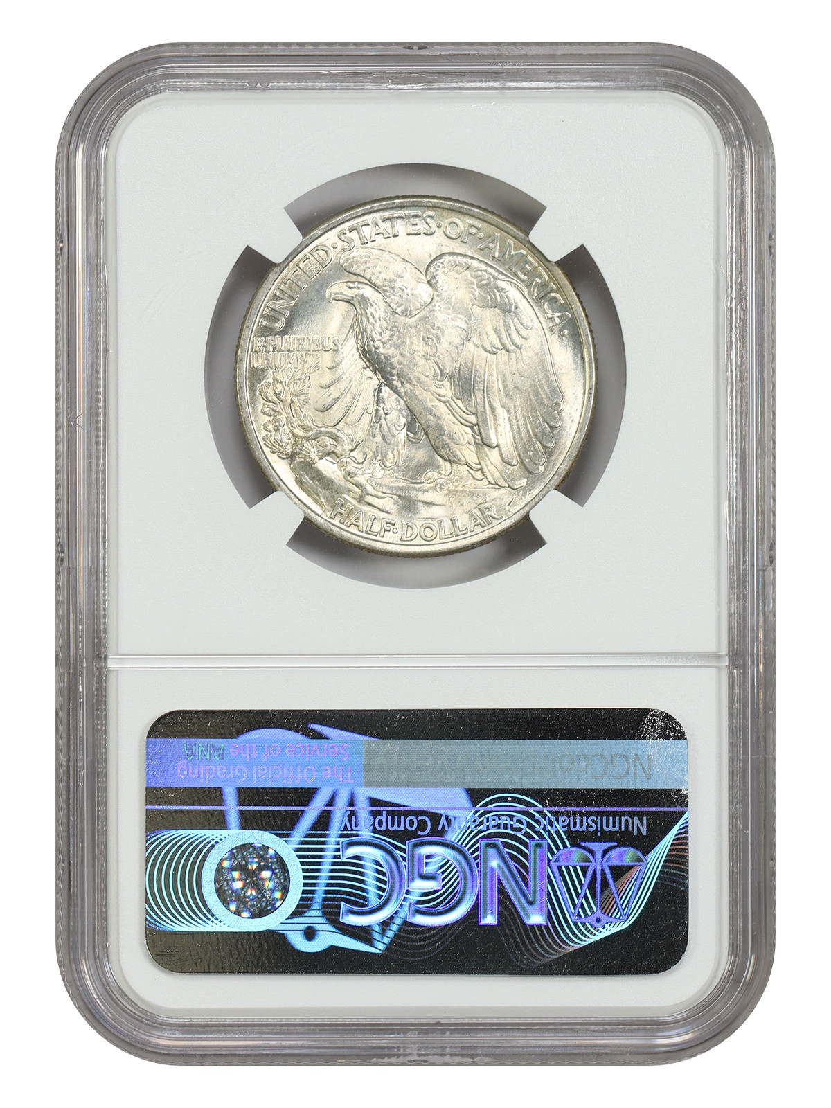 1917 50C NGC/CAC MS65+ - Walking Liberty Half Dollar