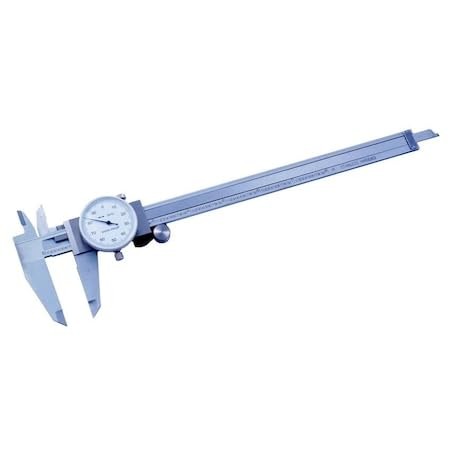 4100-0021 Dial Caliper, 8", 0.001"