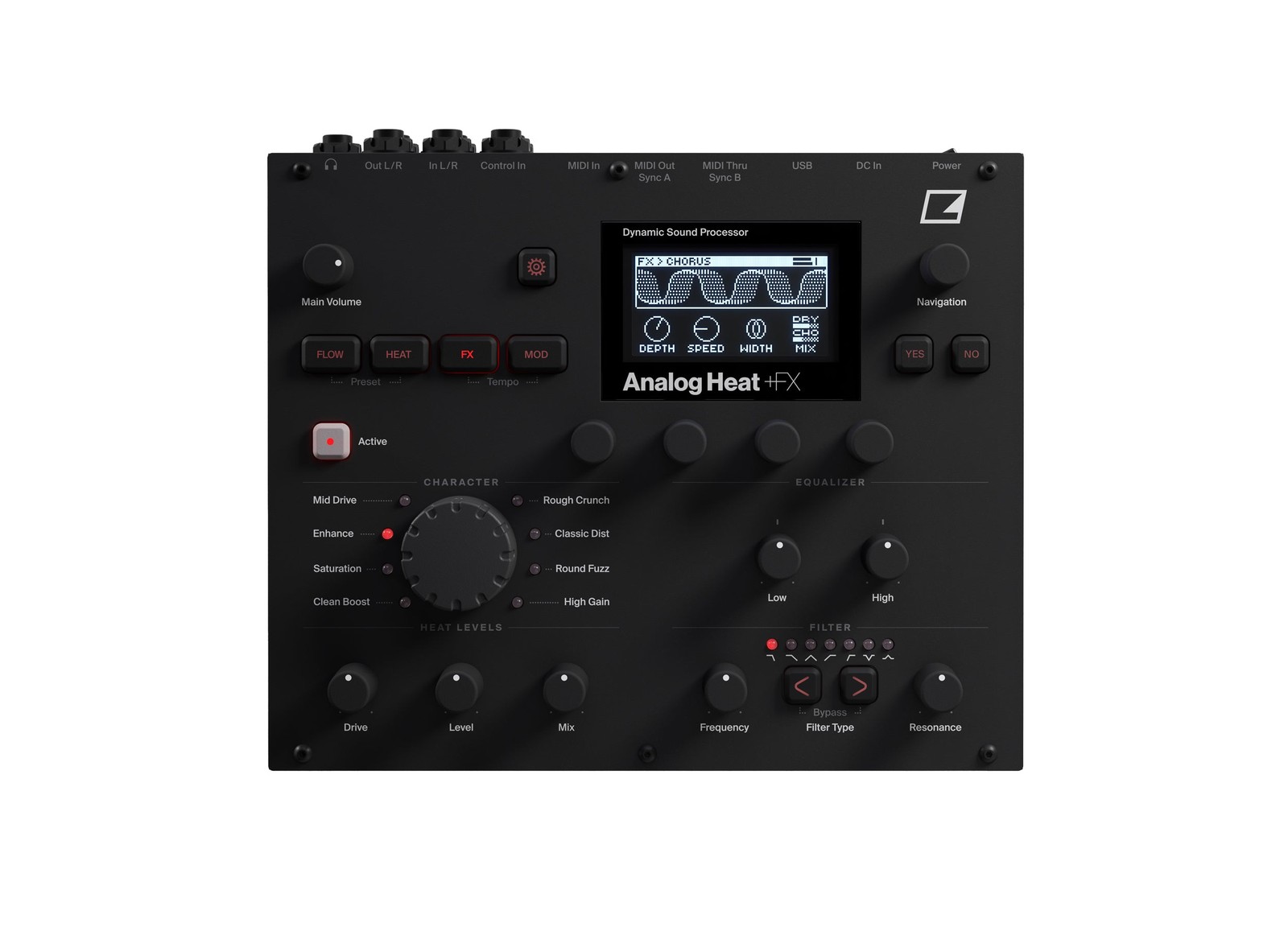 ELEKTRON ANALOG HEAT +FX : NEW : [DETROIT MODULAR]
