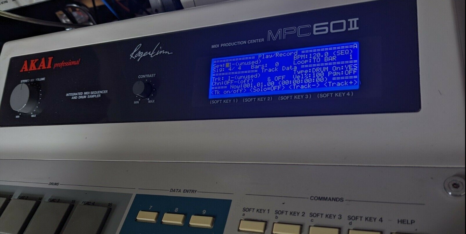 Akai MPC 60 MK2 LED Display