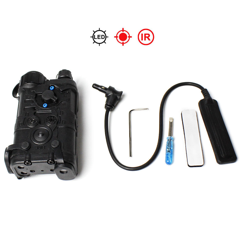 Tactical NGAL IR Aiming Sight + Red / Green Laser + LED White Flashlight Airsoft
