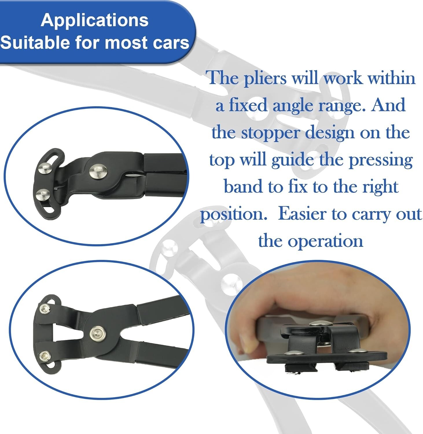 30600 CV OFFSET BOOT CLAMP PLIER